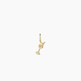 Gorjana Spritz Parker Charm — 18k gold-plated charm with hinge closure for easy styling; measures 1 1/16” drop and ¼” x 11/16”, a chic, playful addition to any necklace or bracelet.