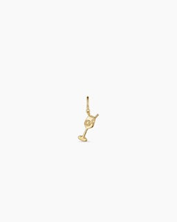 Gorjana Spritz Parker Charm — 18k gold-plated charm with hinge closure for easy styling; measures 1 1/16” drop and ¼” x 11/16”, a chic, playful addition to any necklace or bracelet.
