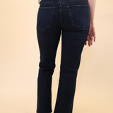 Dear John mid-to-high rise straight-leg jeans offering a classic, versatile fit.
