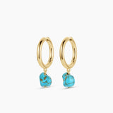Turquoise Cove Hoops