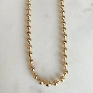 Bertille Ball Chain Necklace: Medium