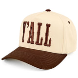 Y’all Trucker Hat: Brown