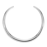 Azaria Cuff Necklace: Silver