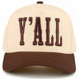 Y’all Trucker Hat: Brown