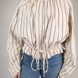 Devon Balloon Striped Jacket