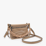 Jessica Stadium Clear Crossbody Bag – Chain Strap