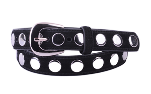 Studded Suede Belt