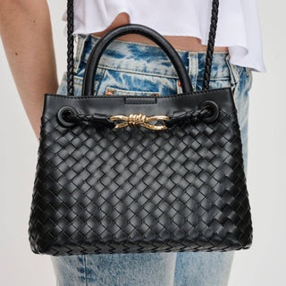 Blakely Woven Crossbody - Black