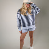 God is Good Trucker Hat: Denim