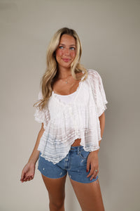 In Your Dreams Lace Top