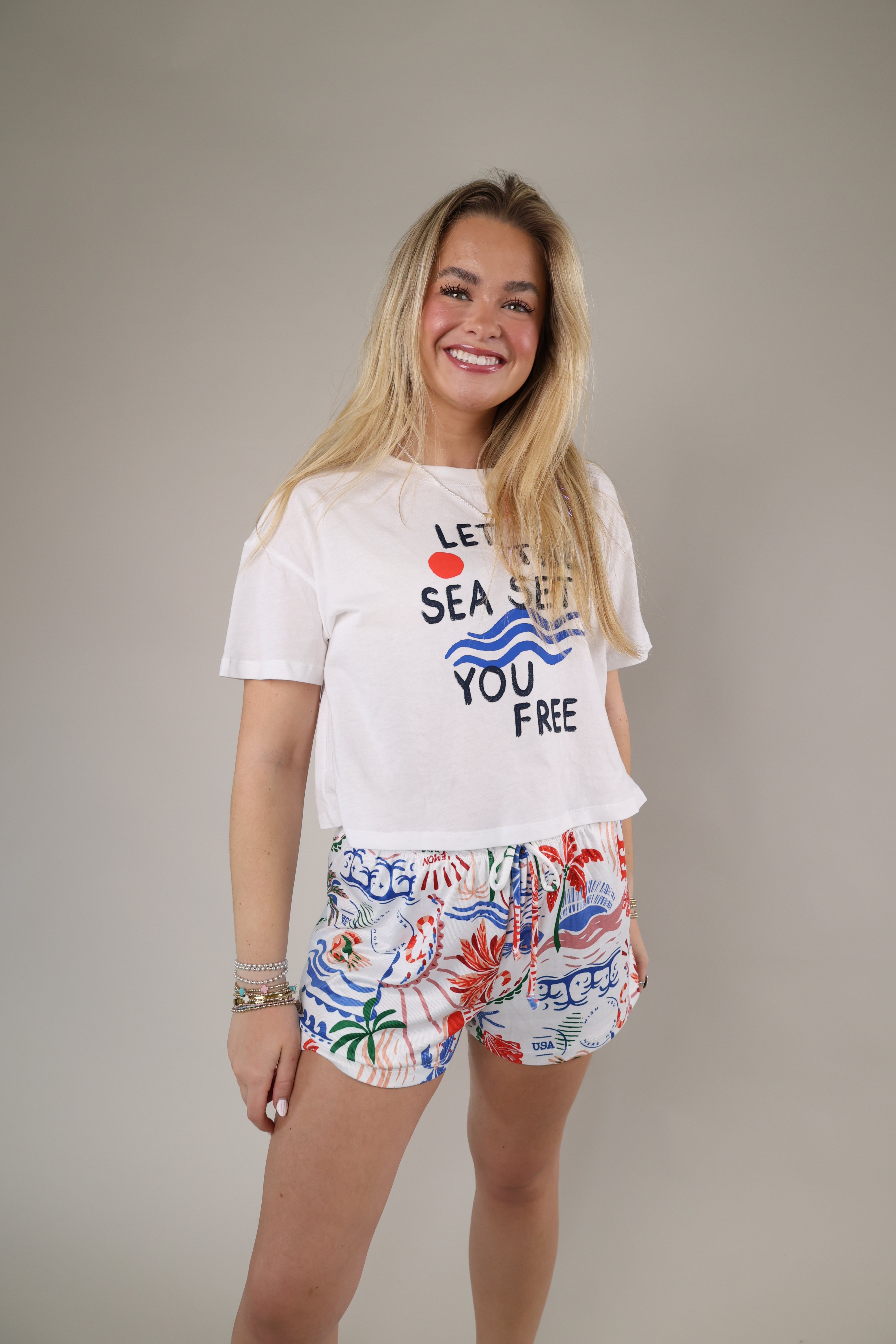 SEA ヴィンテージコットン TEE ホワイト Vintage Sea Tee – Shear Boutique