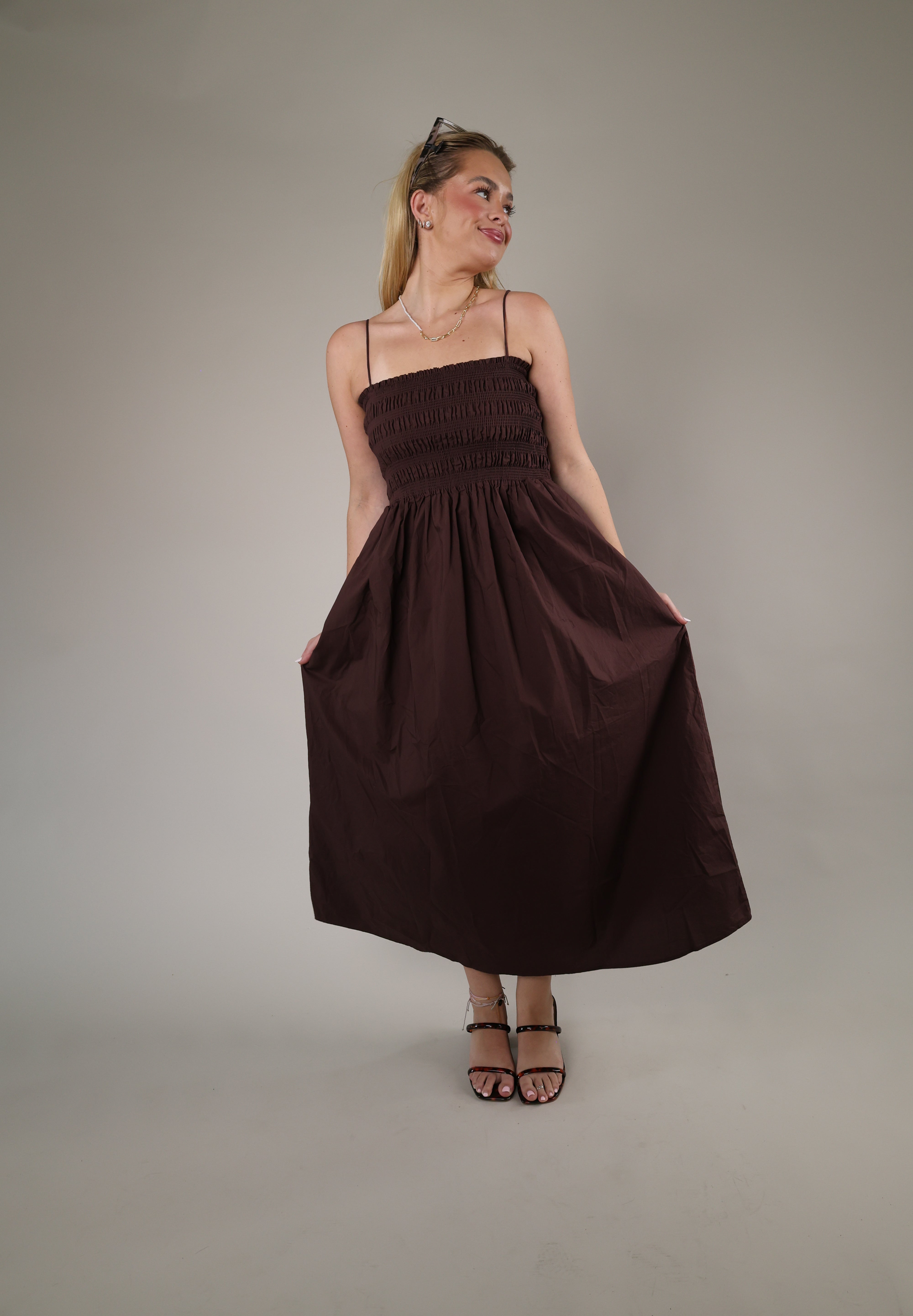 julia midi dress Julia Stripe Midi Dress